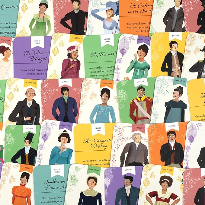 The Jane Austen Game: an immersive boardgame – Play as Your Favorite Austen Heroine!