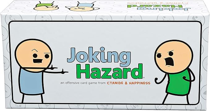 Joking Hazard by Cyanide & Happiness - 360+ Funny & Inappropriate Comic Cards, Hilarious Party Games | Includes Add-Your-Own-Words Cards