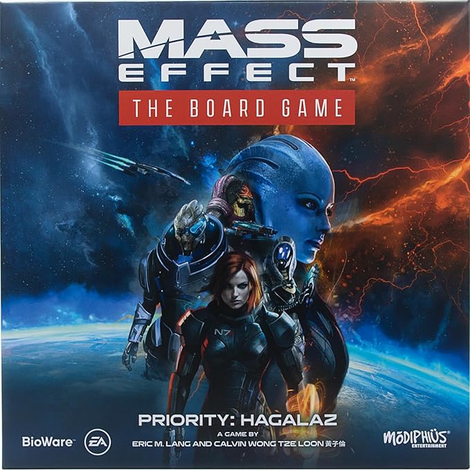 Mass Effect: Priority Hagalaz - The Board Game - Cooperative Story-Driven Experience, Strategy Game for Kids & Adults, Ages 14+, 1-4 Players, 45-90 Minute Playtime, Made by Modiphius Entertainment