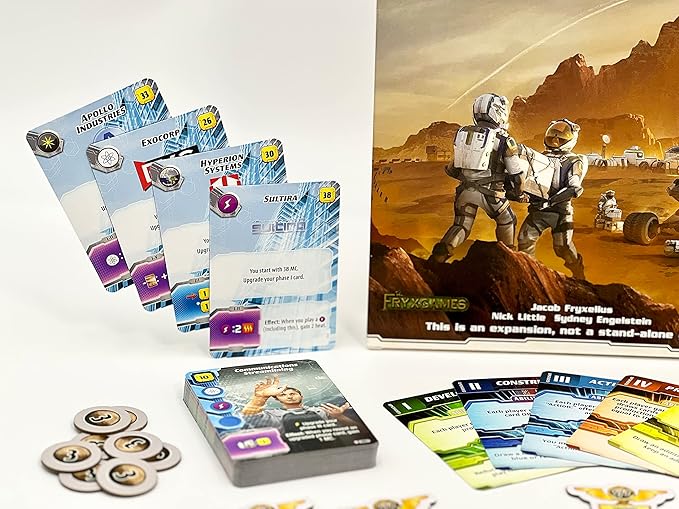 Terraforming Mars Ares Expedition: Discovery by Stronghold Games, Strategy Board Game - for 2 to 4 Players, Ages 14+
