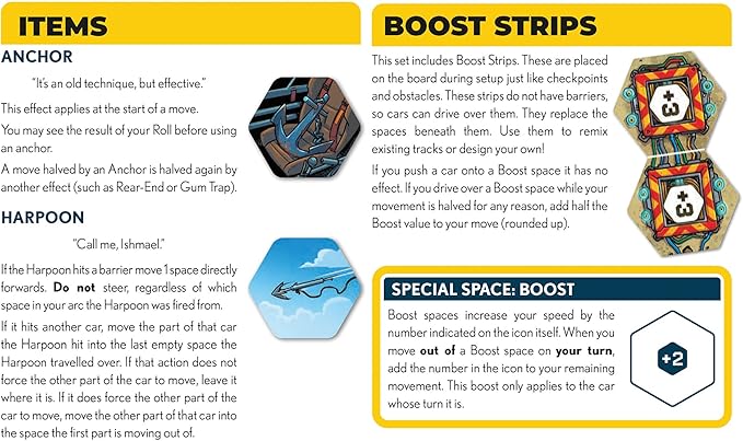 Joyride: High Seas - Expansion, Pirate Themed, Car Combat Board Game, New Obstacles & Racetrack Elements, Ages 12+, 2-4 Players