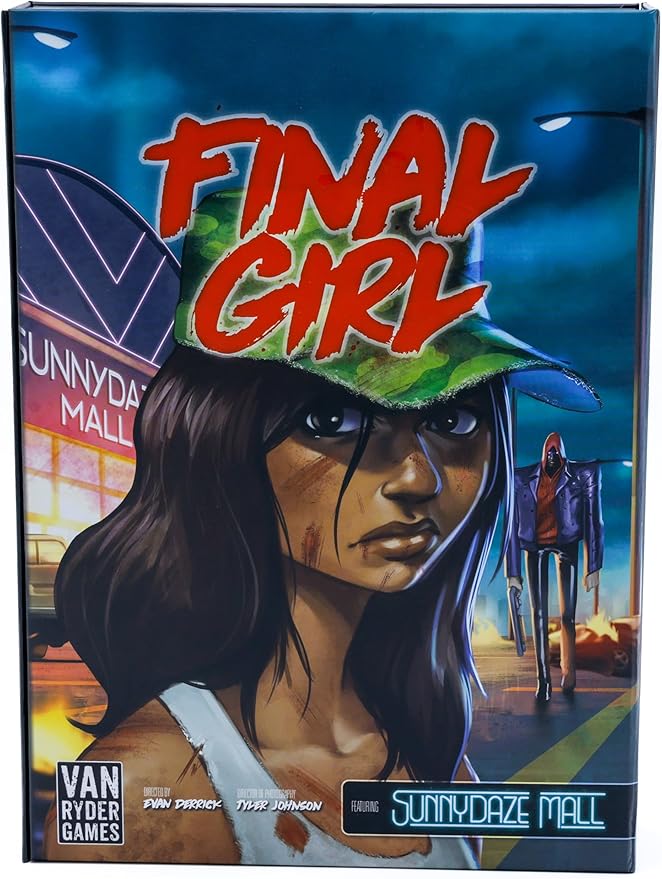 Horror Board Game - Final Girl - The Killer from Tomorrow - Feature Film Box - Core Box Required - 1 Player - 20-60 Minutes Gameplay - Teens & Adults, Ages 14+ (English Version)