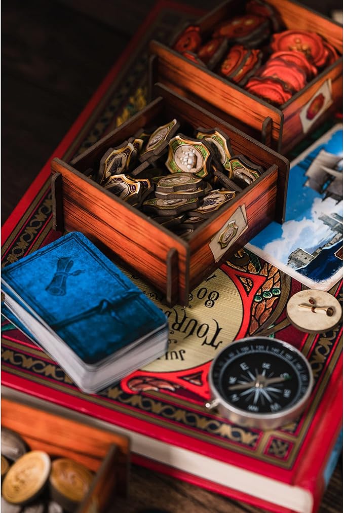 Holy Grail Games | Encyclopedia | Strategy Board Game | Dice and Worker Placement | 1 to 4 Players | 25+ Minutes | Ages 14+