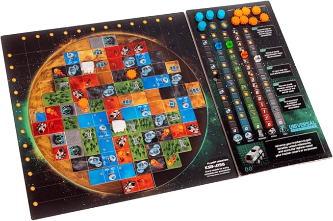 Adam's Apple Games Planet Unknown - Strategy Board Game, for 1 to 6 Players, Ages 10+