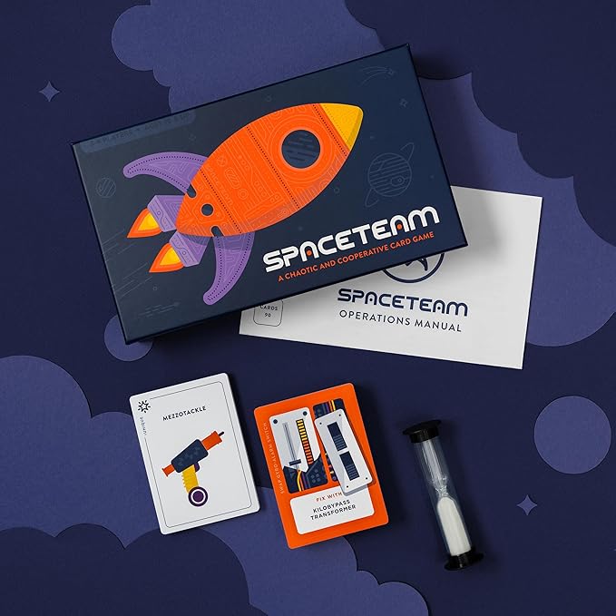 Stellar Factory Spaceteam: A Fast-paced, Cooperative, Shouting Card Game