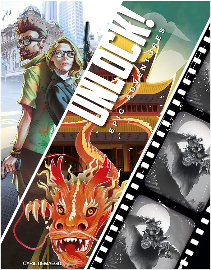 UNLOCK! Epic Adventures Card Game - Escape Room-Inspired Cooperative Adventure, Fun Family Game for Kids and Adults, Ages 10+, 1-6 Players, 1 Hour Playtime, Made by Space Cowboys