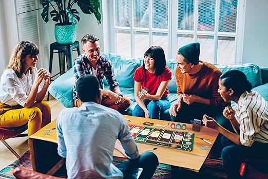 Mattel Games Wits & Wagers Board Game Vegas Edition Party Game with Dry Erase Boards, Markers & Poker Chips for 5+ Players