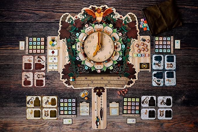 Hickory Dickory Board Game – The Royal Scavenger Hunt, A Worker Rotation Scavenger Game, 1-4 Players, 60-120 Minute Playtime