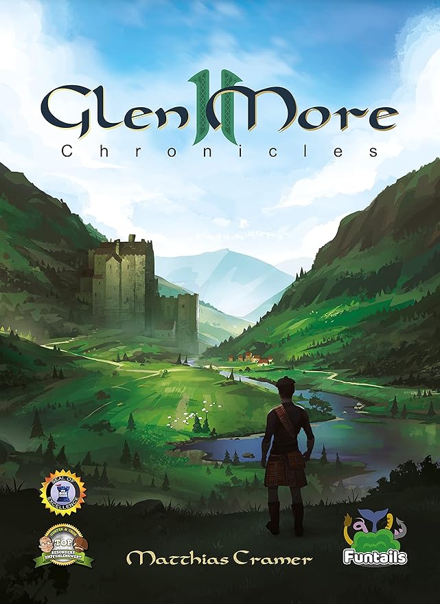 Hutter Trade: Glen More II: Chronicles - Board Game, Scottish History, Clan & Village Building, Resource Management & Development, Age 12+, 2-4 Player