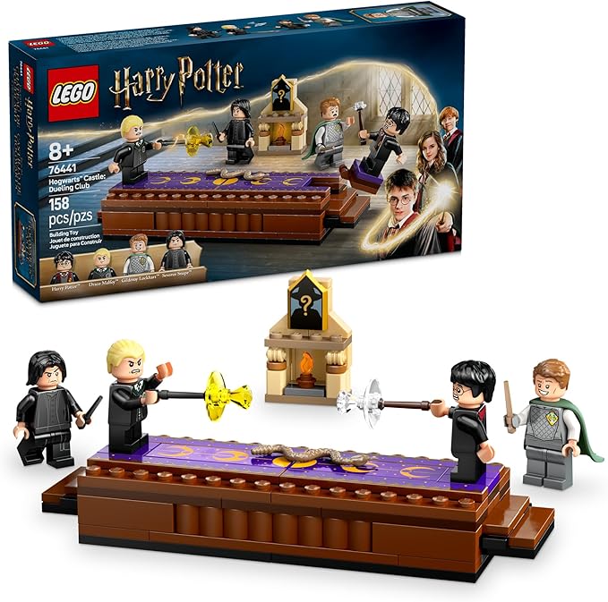 LEGO Harry Potter Hogwarts Castle: Dueling Club Building Toy - Wizard Kids Toy for Boys and Girls, Fans of Harry Potter, Ages 8+ - Gift Idea for Birthdays - 76441
