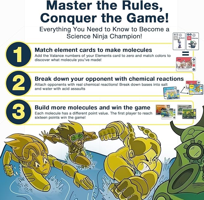 Valence Plus Periodic Table for Kids 12 and up Chemistry Games -Periodic Table of Elements Science Gifts Educational Science Games Molecules Chemistry Gifts Elements Toys Advance Educational Card Game