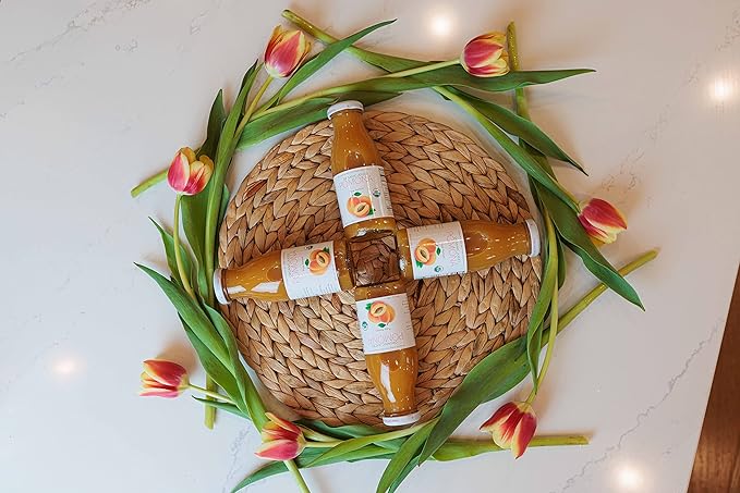 Pomona Organic Apricot Juice, Cold Pressed USDA Organic Juices, 100% Apricots, No Added Sugar, Not From Concentrate, Vegan, Kosher, Non GMO, Pasteurized, 8.4 oz Glass Bottles (Pack of 12)(Packaging May Vary)