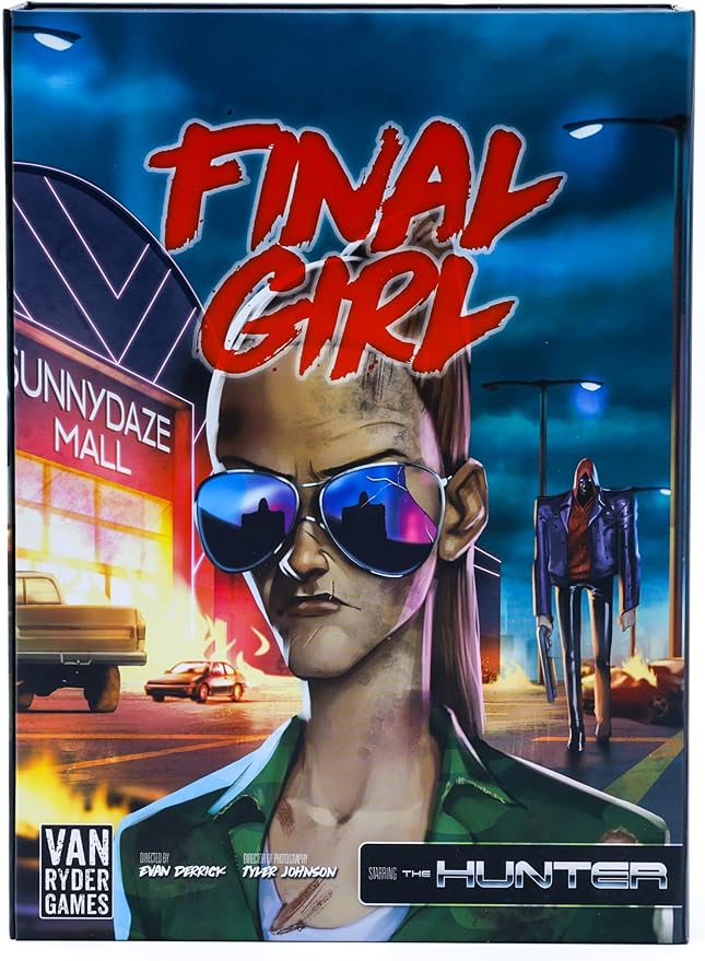 Horror Board Game - Final Girl - The Killer from Tomorrow - Feature Film Box - Core Box Required - 1 Player - 20-60 Minutes Gameplay - Teens & Adults, Ages 14+ (English Version)