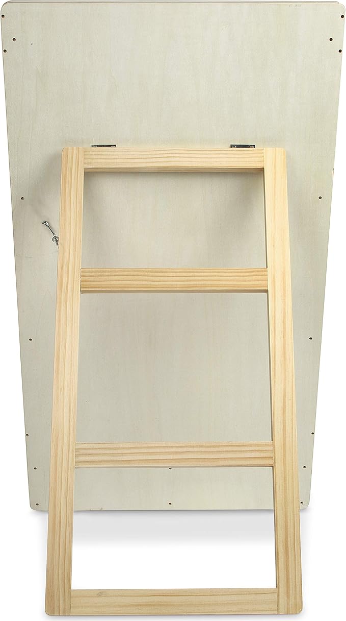 Extra Large Prize Drop Disc Game Wood 41.3" x 23.6" with Chalkboards Carnival Game Trade Show (Includes Plastic Cover)