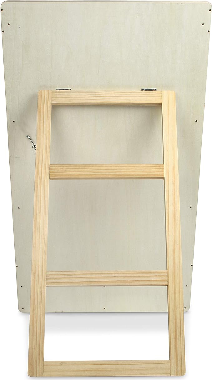 Extra Large Prize Drop Disc Game Wood 41.3" x 23.6" with Chalkboards Carnival Game Trade Show (Includes Plastic Cover)