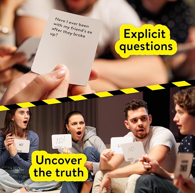 Answer This - How Well Do You Know Your Close Friends? - Hilarious Party Card Game for Adults - Cool Conversation Cards for a Game Night