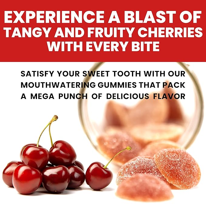 Zen Zingers Gummy Mix - Cherry Flavor - Makes up to 84 Gummy Bear-Sized DIY Infused Gummies at Home - No Decarb Machine Needed - Works with Oil, Tincture, Nano Emulsion, Distillate - 178g
