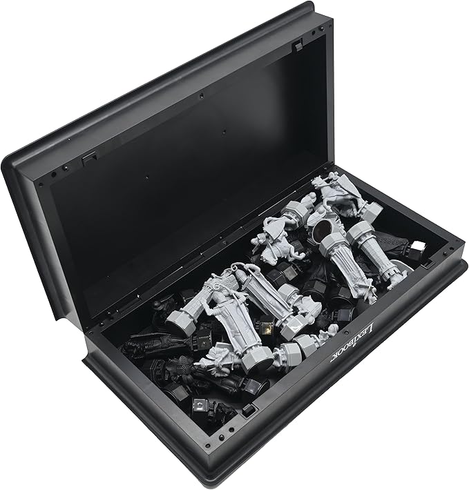 LEXiBOOK - Harry Potter Chess Games, Magnetic and Foldable Chess Board, 32 Pieces, Family Game, CGM300HP