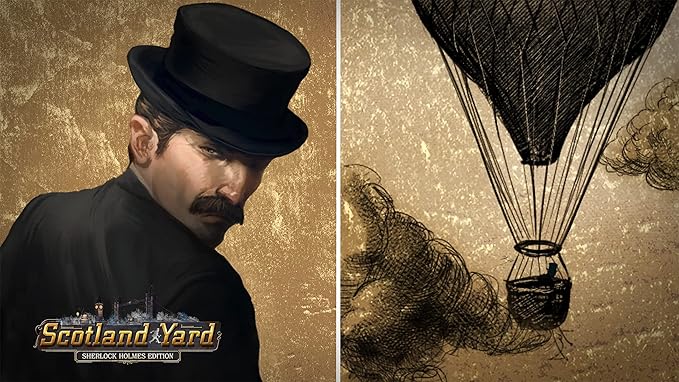 Ravensburger Scotland Yard Sherlock Holmes Edition - Strategy Game for Ages 8+ | Engaging Brain Teaser | Ideal for Family Game Night, Award-Winning Game
