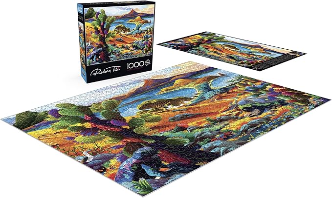 Buffalo Games - Redina Tili - Galapagos - 1000 Piece Jigsaw Puzzle for Adults - Challenging Puzzle Perfect for Game Nights - Finished Size is 26.75 x 19.75