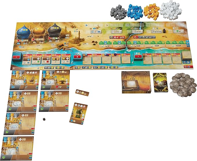 Renegade Game Studios: Inventors of The South Tigris - Stand-Alone Strategy Game in The South Tigris Trilogy, Garphill Games, Ages 14+, 1 -4 Players, Clever dice mechanisms