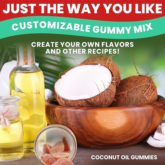 Zen Zingers Gummy Mix - Cherry Flavor - Makes up to 84 Gummy Bear-Sized DIY Infused Gummies at Home - No Decarb Machine Needed - Works with Oil, Tincture, Nano Emulsion, Distillate - 178g