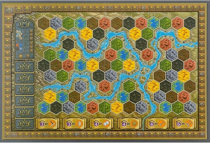 Terra Mystica Fire & Ice, Expansion, Strategy Board Game, Terra Mystica Core Game Required to Play, 6 New Factions Introduced, Ages 14 and Up