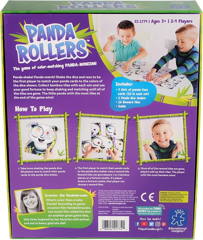 Educational Insights Panda Rollers
