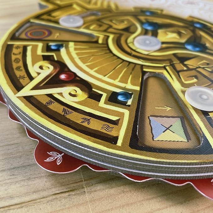 Tiwanaku - Sit Down! Strategy Board Game, Deduction Exploration Optimization, Pachamama Mother Earth Wheel, Play Solo Mode Or with Up to 4 Players, 30-60 Minute Play Time, for Ages 14+