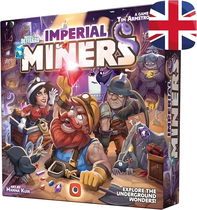 Imperial Miners by Portal Games, Strategy Board Game
