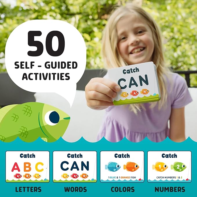 Chuckle & Roar Family Fishing Derby Learn While You Play Game