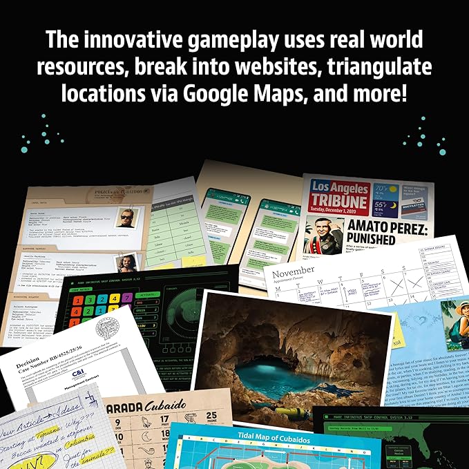 Thames & Kosmos Masters of Crime: Rapture | Murder Mystery Game | Pop Star | Who-Dun-It | Co-op Game | 1+ Players | Ages 16+