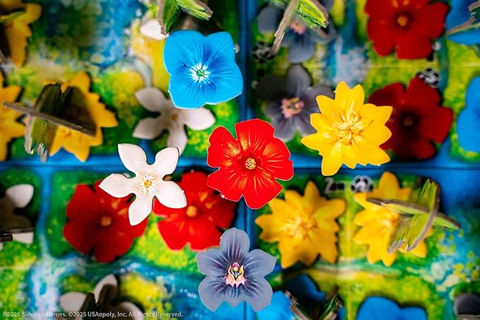 Hutan Board Game, Strategic Tile Placement Game for Families & Adults, Eco-Themed Strategy, Grow Trees, Attract Wildlife, Solo & Multiplayer 1-4 Players, Made by The Op Games