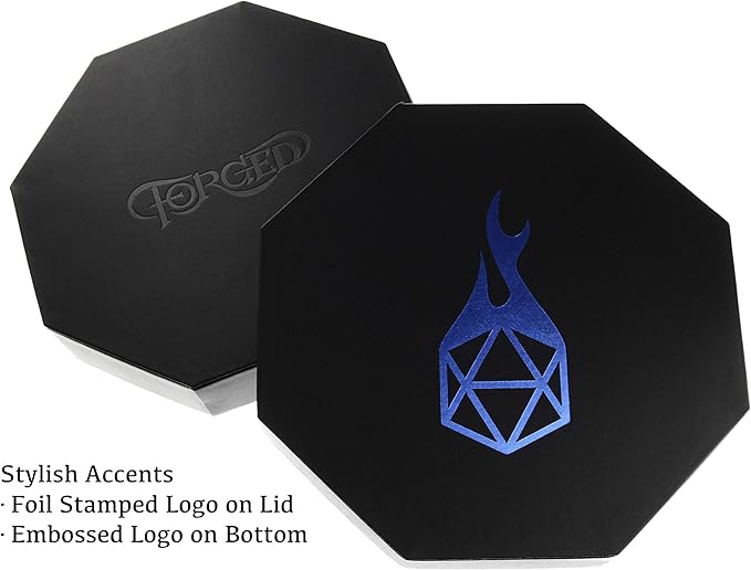 Forged Dice Co. Dice Arena Rolling Tray and Storage Compatible with Any dice Game, D&D and RPG Gaming