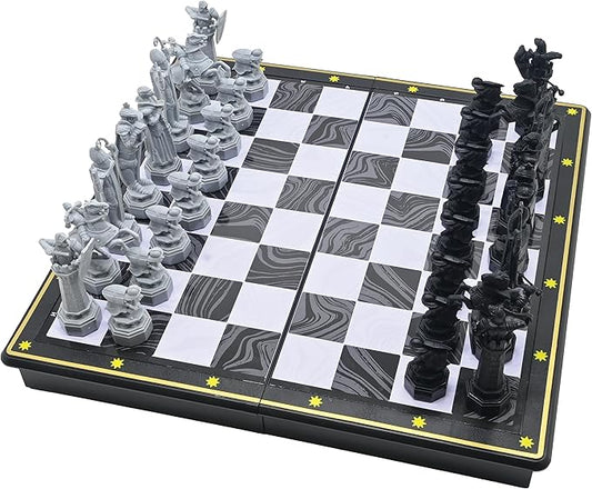 LEXiBOOK - Harry Potter Chess Games, Magnetic and Foldable Chess Board, 32 Pieces, Family Game, CGM300HP