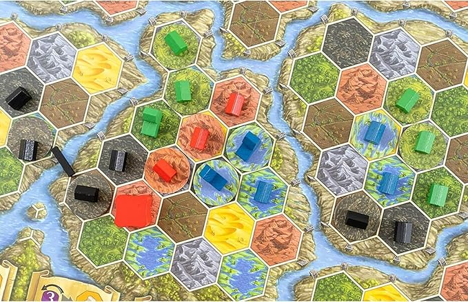 Terra Mystica: Big Box - Contains: Terra Mystica: Base Game, Fire & Ice Expansion, Merchants of The Seas Expansion by Automa Factory. Ages 14+, 1-5 Players, 30 Min Per Player
