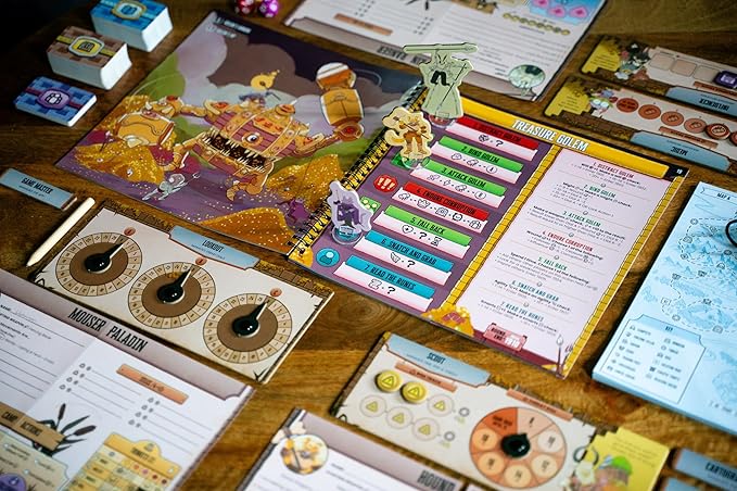 Freelancers Board Game - Dive into a Post-Apocalyptic Gig Economy! Narrative Adventure Game, Fantasy RPG Game, Ages 14+, 3-7 Players, 90 Minute Playtime, Made by Plaid Hat Games