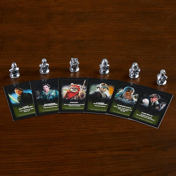 Hasbro Gaming Monopoly: Star Wars Return of The Jedi Board Game for 2-6 Players, Inspired by Return of The Jedi Movie, Game for Families and Kids Ages 8+ (Amazon Exclusive)