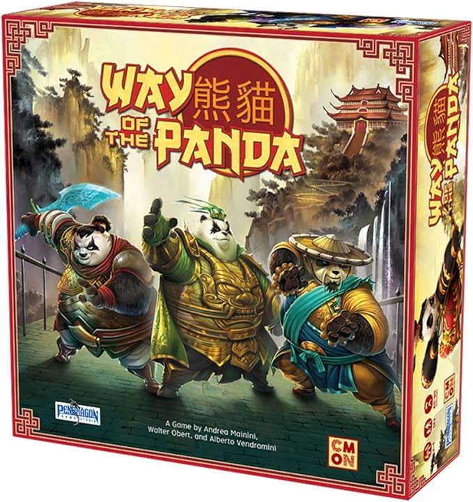 Cool Mini or Not Way of The Panda, Board Game