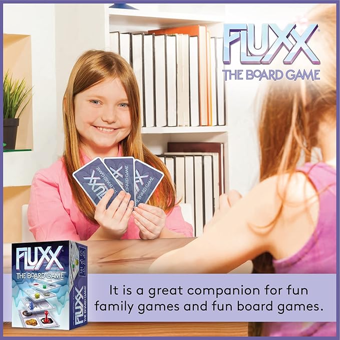 The Fluxx Board Game - Dynamic Gameplay for 2-4 Players