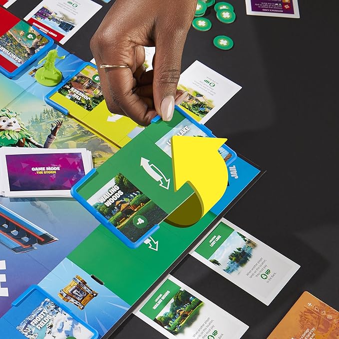Hasbro Gaming Monopoly Flip Edition: Fortnite Board Game for Ages 13 Game Inspired by Fortnite Video Game, Board Games for Teens and Adults, 2-4 Players