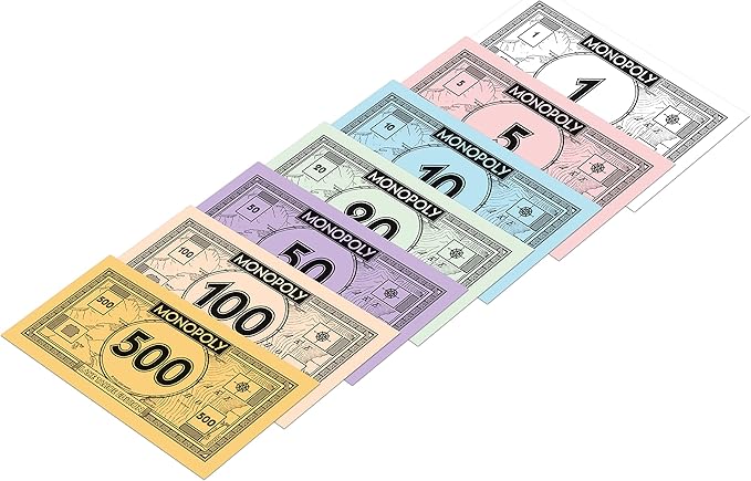 Monopoly Board Game - Lake Tahoe Edition: 2-6 Players Family Board Games for Kids and Adults, Board Games for Kids 8 and up, for Kids and Adults, Ideal for Game Night