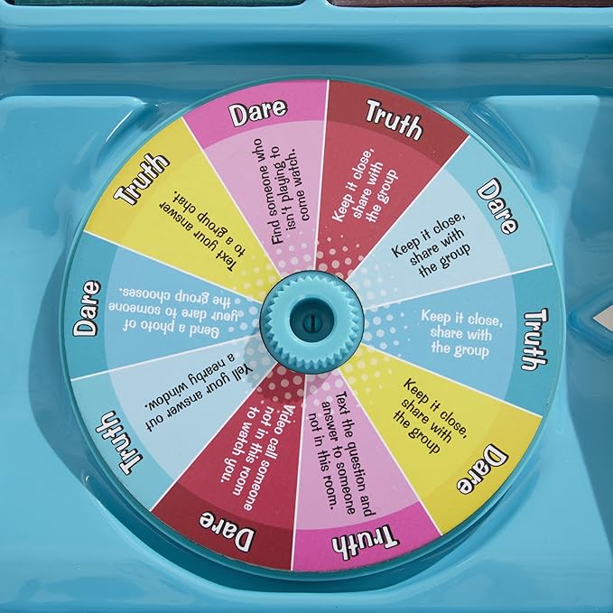 Hasbro Gaming Girl Talk Truth or Dare Board Game for Teens and Tweens, Inspired by The Original 1980s Edition, Ages 10 and Up, for 2-10 Players