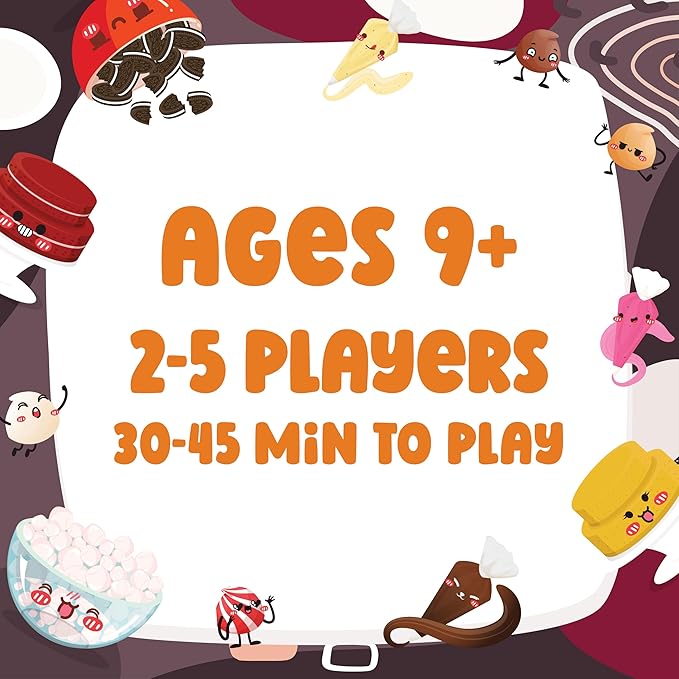 Secret Recipes - The Sneaky Baking Game for The Whole Family - 2-5 Players - Family Board Games for Kids and Adults - Ages 9+