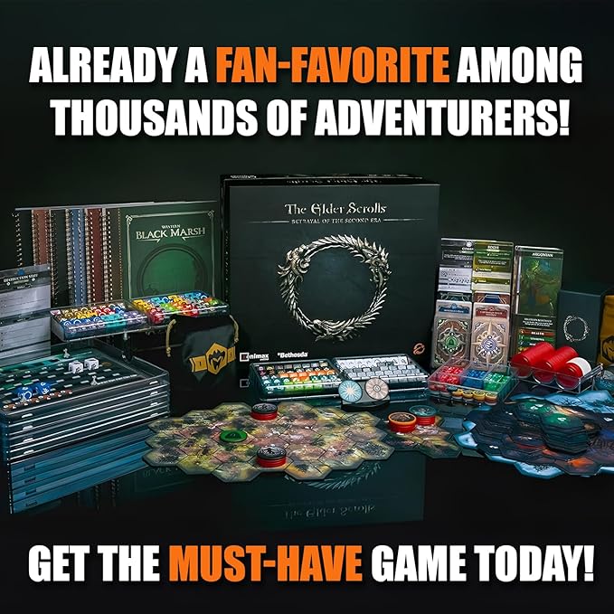 The Elder Scrolls: Betrayal of The Second Era - Tabletop RPG with Combat and Character Development