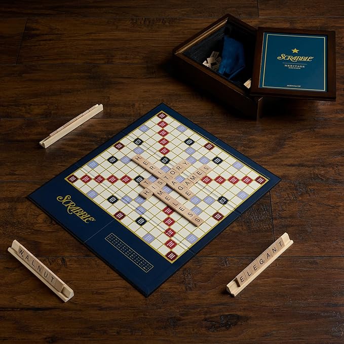 WS Game Company Scrabble Heritage Edition