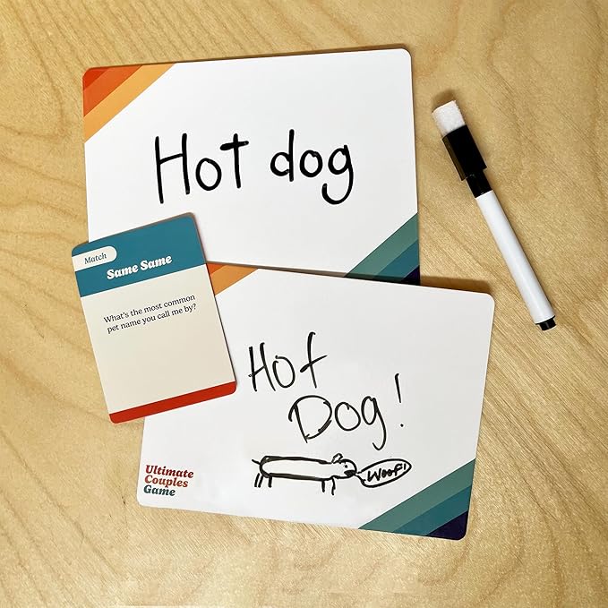 Ultimate Couples Game - Fun Party Game for Adults and Couples Game for Date Night! Guess, Match, and Draw in This Trivia, Conversation, and Relationship Card Game for Valentines, 2-12 Players