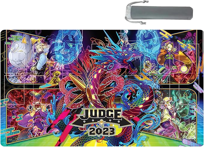 ygo playmat Gaming Competition Pad Mat Card Binder Deck 23.6x13.7in