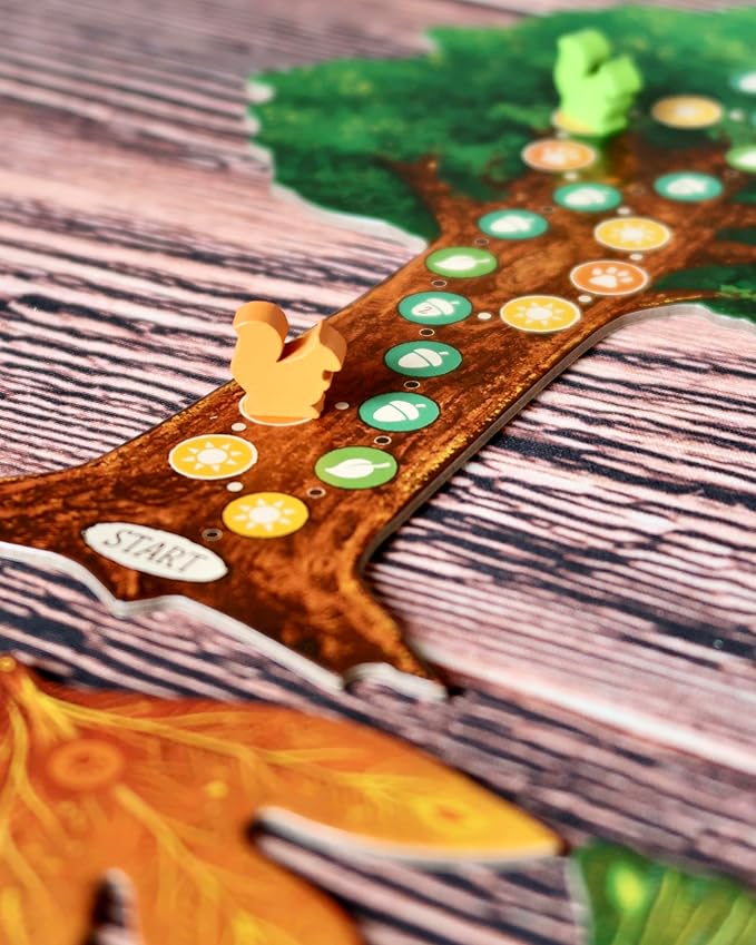 Leaf Board Game by Weird City Games, Strategy Board Game