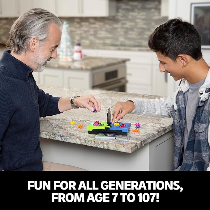 Educational Insights Kanoodle Head-to-Head Puzzle for 2 Players, Brain Teaser Game for Kids, Teens and Adults, Featuring 80 Challenges, Easter Basket Stuffers for Kids, Gift for Ages 7+